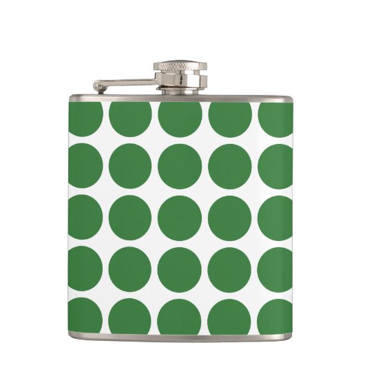 Mini Polka Dots Flask Heupfles (Voorkant)