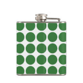 Mini Polka Dots Flask Heupfles (Achterkant)