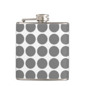 Mini Polka Dots Flask Heupfles (Voorkant)