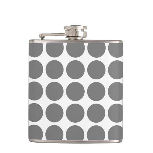 Mini Polka Dots Flask Heupfles (Voorkant)