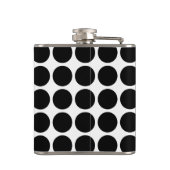 Mini Polka Dots Flask Heupfles (Achterkant)