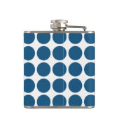 Mini Polka Dots Flask Heupfles (Achterkant)