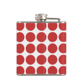 Mini Polka Dots Flask Heupfles (Achterkant)