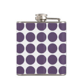 Mini Polka Dots Flask Heupfles (Achterkant)