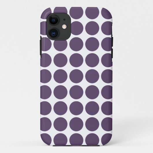 Mini Polka Dots iPhone 5 BT Hoesje (Achterkant)