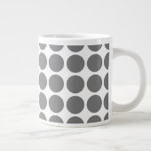 Mini Polka Dots Jumbo Mok (Rechts)