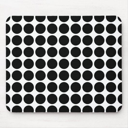 Mini Polka Dots Mousepad Muismat (Voorkant)