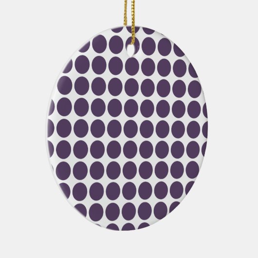 Mini Polka Dots Ornament (Rechts)