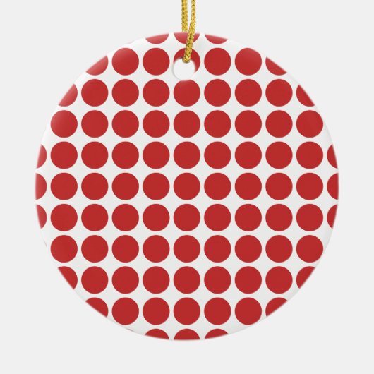 Mini Polka Dots Ornament (Voorkant)