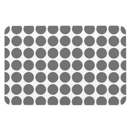 Mini Polka Dots Premium Magnet Magneet (Horizontaal)