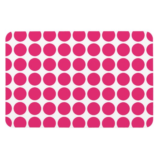 Mini Polka Dots Premium Magnet Magneet (Horizontaal)