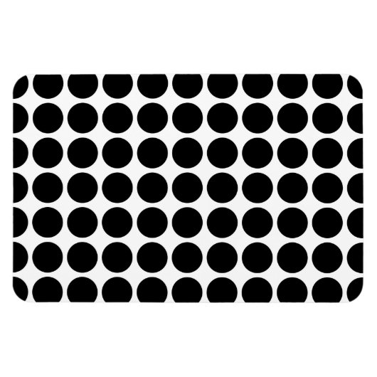 Mini Polka Dots Premium Magnet Magneet (Horizontaal)