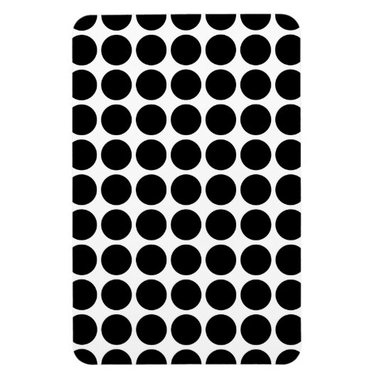 Mini Polka Dots Premium Magnet Magneet (Verticaal)