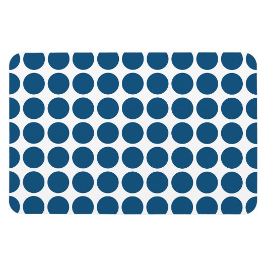 Mini Polka Dots Premium Magnet Magneet (Horizontaal)