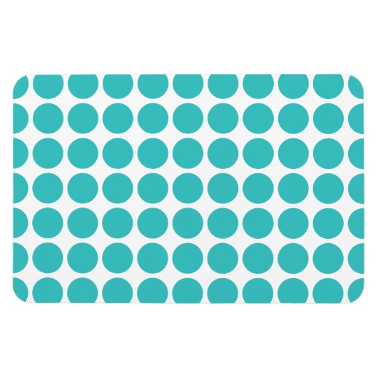 Mini Polka Dots Premium Magnet Magneet (Horizontaal)