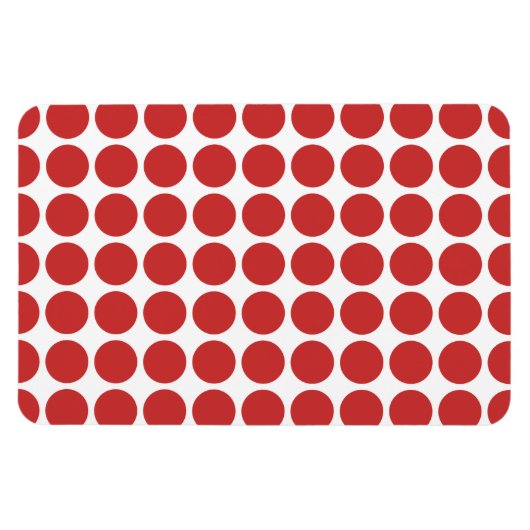 Mini Polka Dots Premium Magnet Magneet (Horizontaal)