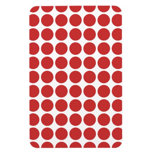 Mini Polka Dots Premium Magnet Magneet (Verticaal)