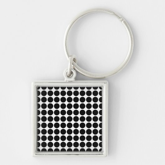 Mini Polka Dots Premium Sleutelhanger (Voorkant)
