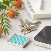 Mini Polka Dots Premium Sleutelhanger (Zijkant)