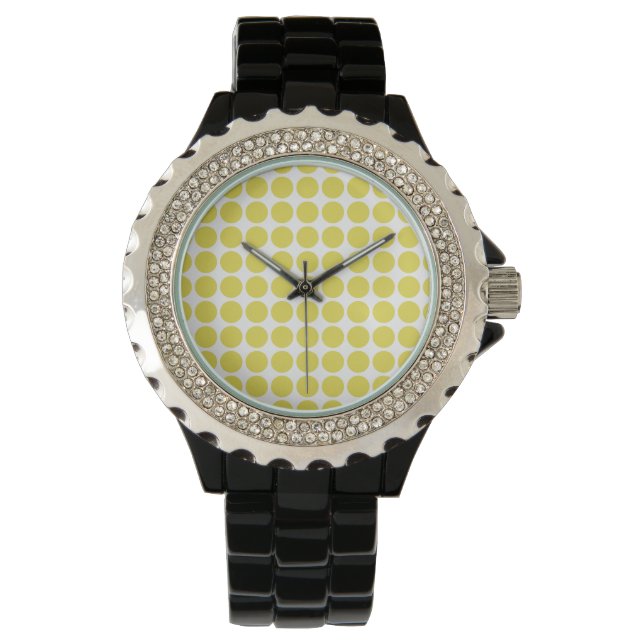 Mini Polka Dots Watch Horloge (Voorkant)