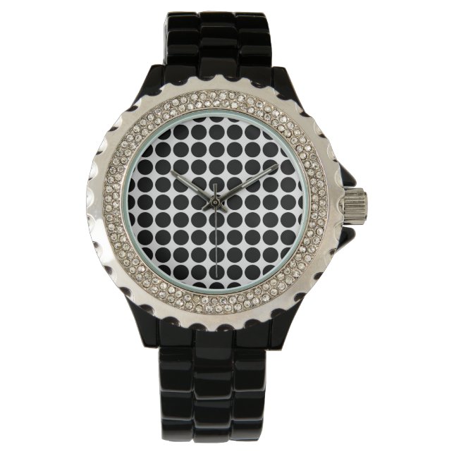 Mini Polka Dots Watch Horloge (Voorkant)