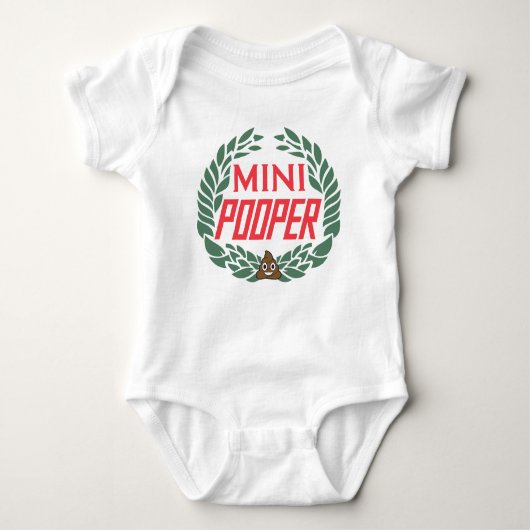 MINI Pooper One-stuk Romper (Voorkant)