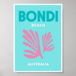 Mini Poster - Bondi Beach Australië