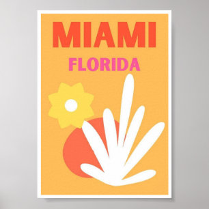 Mini Poster - Miami Nederland