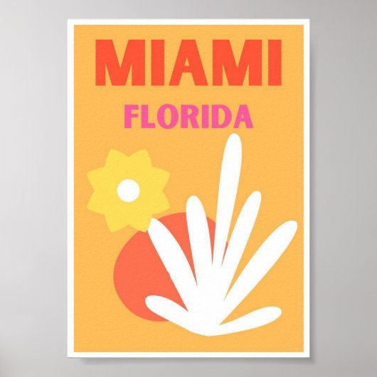 Mini Poster - Miami Nederland (Voorkant)