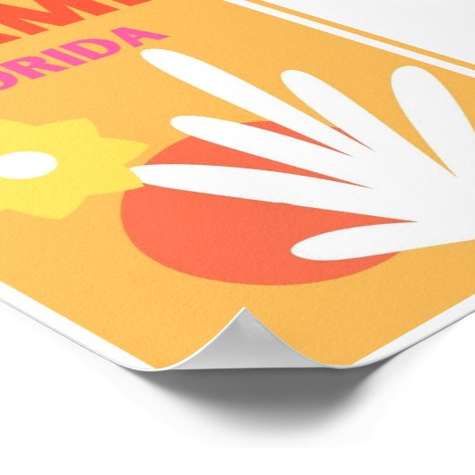 Mini Poster - Miami Nederland (Hoek)