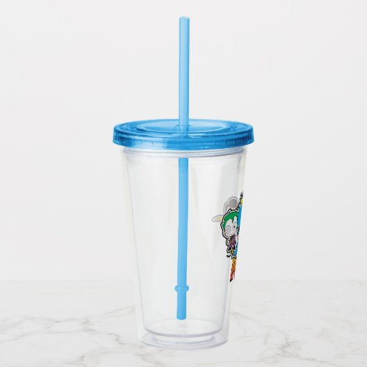 Mini Pow Acryl Drinkbeker (Rechts)