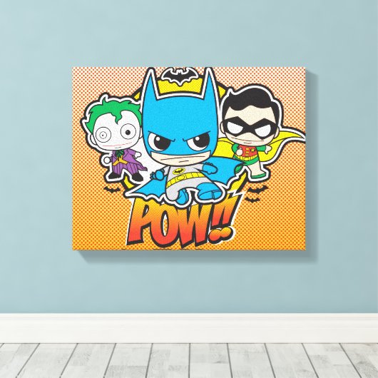 Mini Pow Canvas Afdruk (Insitu (Houten vloer))