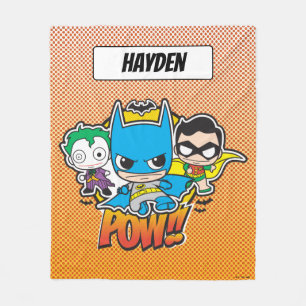 Mini Pow Fleece Deken