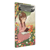 Mini Prancheta Menina escrevendo em um campo Mini Klembord (Schuin)