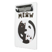 Mini Prancheta Meow da Mon Petit Livre Klembord (Angled2)