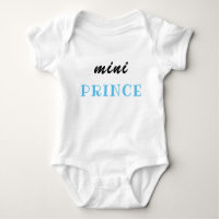 Mini Prince, Baby shower, pasgeboren jongen,