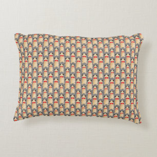 Mini Pug Kerst Decor Accent Kussen