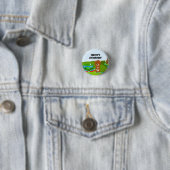 Mini Putt Putt Verjaardag Schattig Gopher Kinderfe Ronde Button 3,2 Cm (In situ)