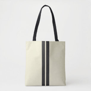 Mini Racing Stripes op elke COLOR achtergrond Tote Bag