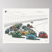 Mini Racing Track 1 Poster (Voorkant)