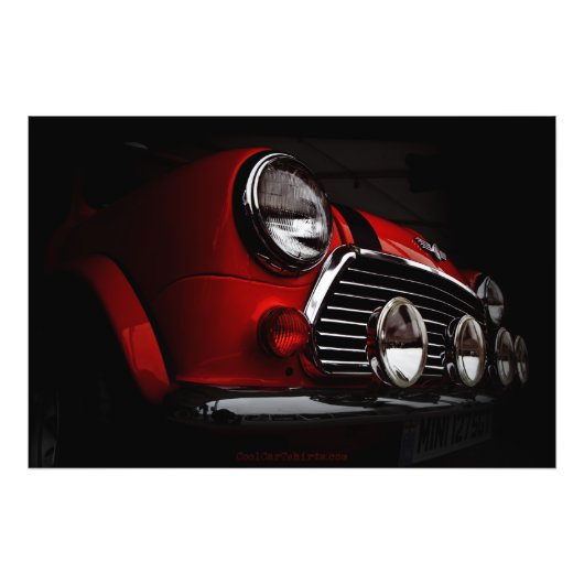 Mini-rally licht hoge kwaliteit fotografie toe foto afdruk (Voorkant)