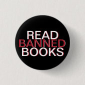 Mini READ BANNED BOOKS BUTTON (Voorkant)