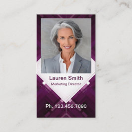 Mini Resume Kaart | Netwerk Kaart Geo Modern Contactkaartje