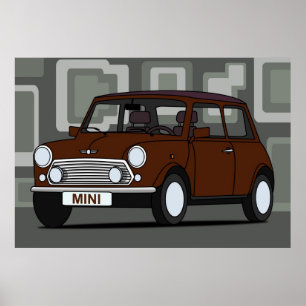 Mini retro poster