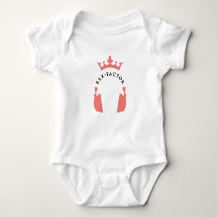 Mini Rex fan baby groeit Romper