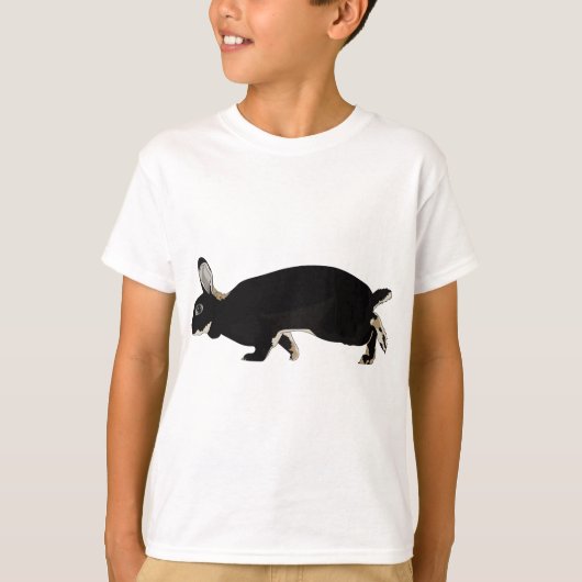 Mini Rex Rabbit - hop T-shirt (Voorkant)
