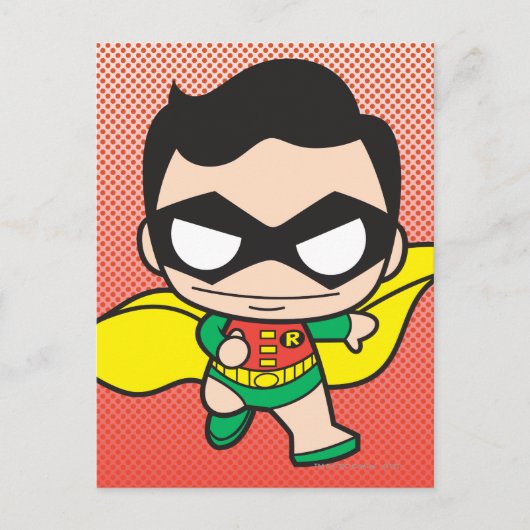 Mini Robin Briefkaart (Voorkant)