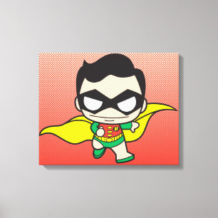 Mini Robin Canvas Afdruk