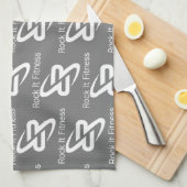 Mini Rock it Logo Workout Towel Theedoek (Quarter Fold)