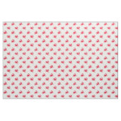 Mini Rode Krab Nautische Preppy Print Stof (Fat Quarter)
